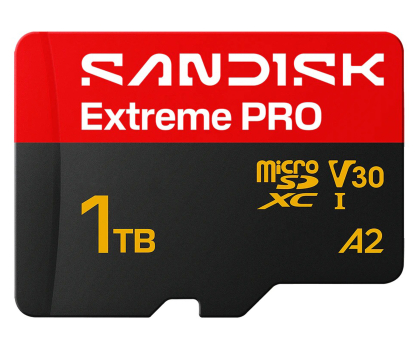 Karta pamięci Sandisk 1TB microSDXC Extreme Pro UHS-I 250/170 MB/s